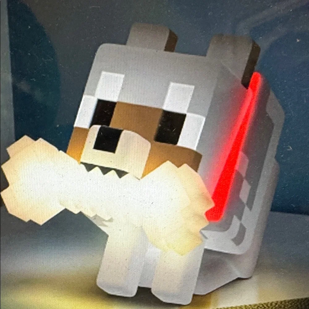 Glo Buddies Minecraft Wolf Light - Picture 6 of 7